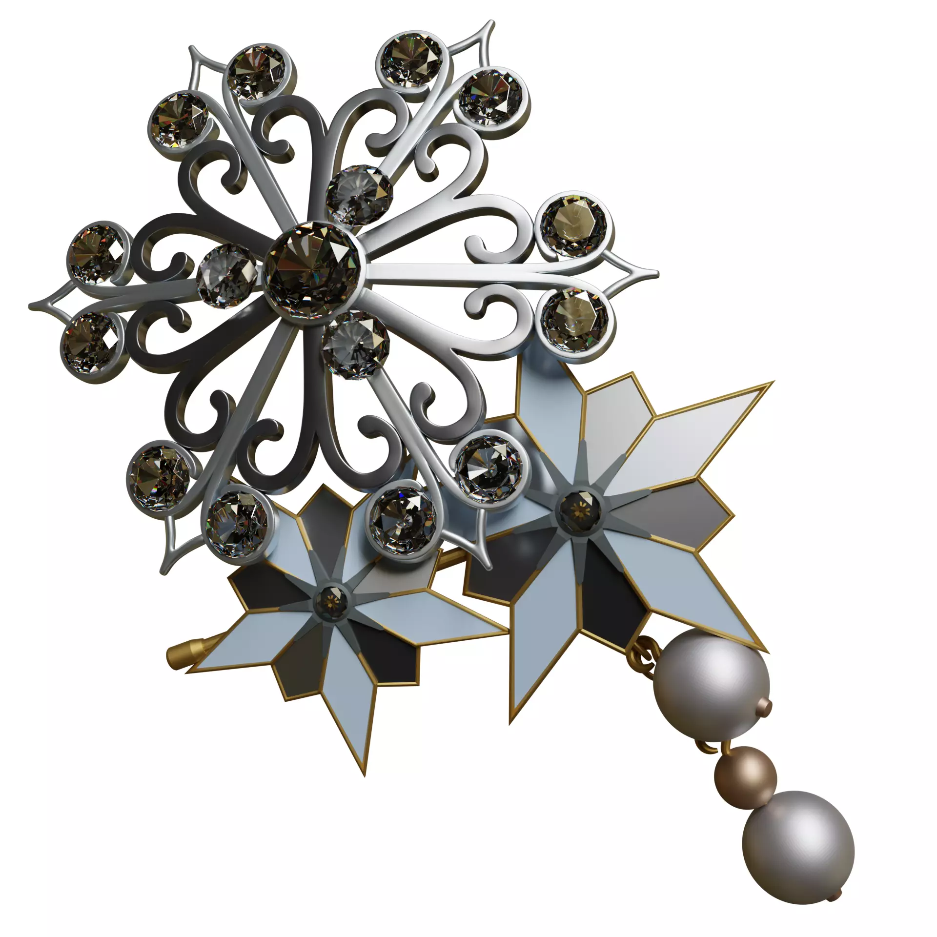 brooch ashley graham  resident evil 4 remake 3D print model_0