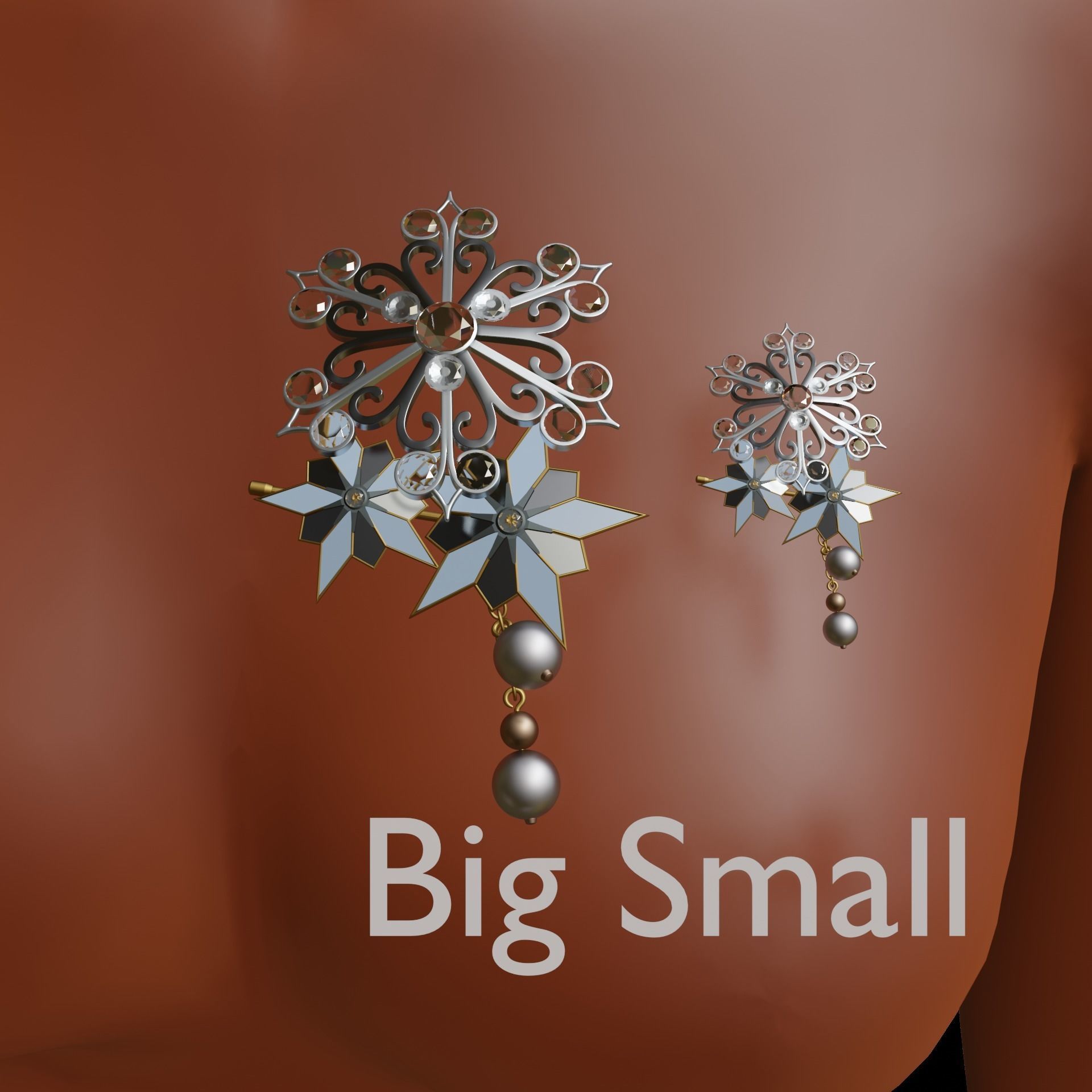 brooch ashley graham  resident evil 4 remake 3D print model_5