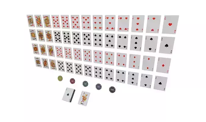 Poker Cards and Chips pack