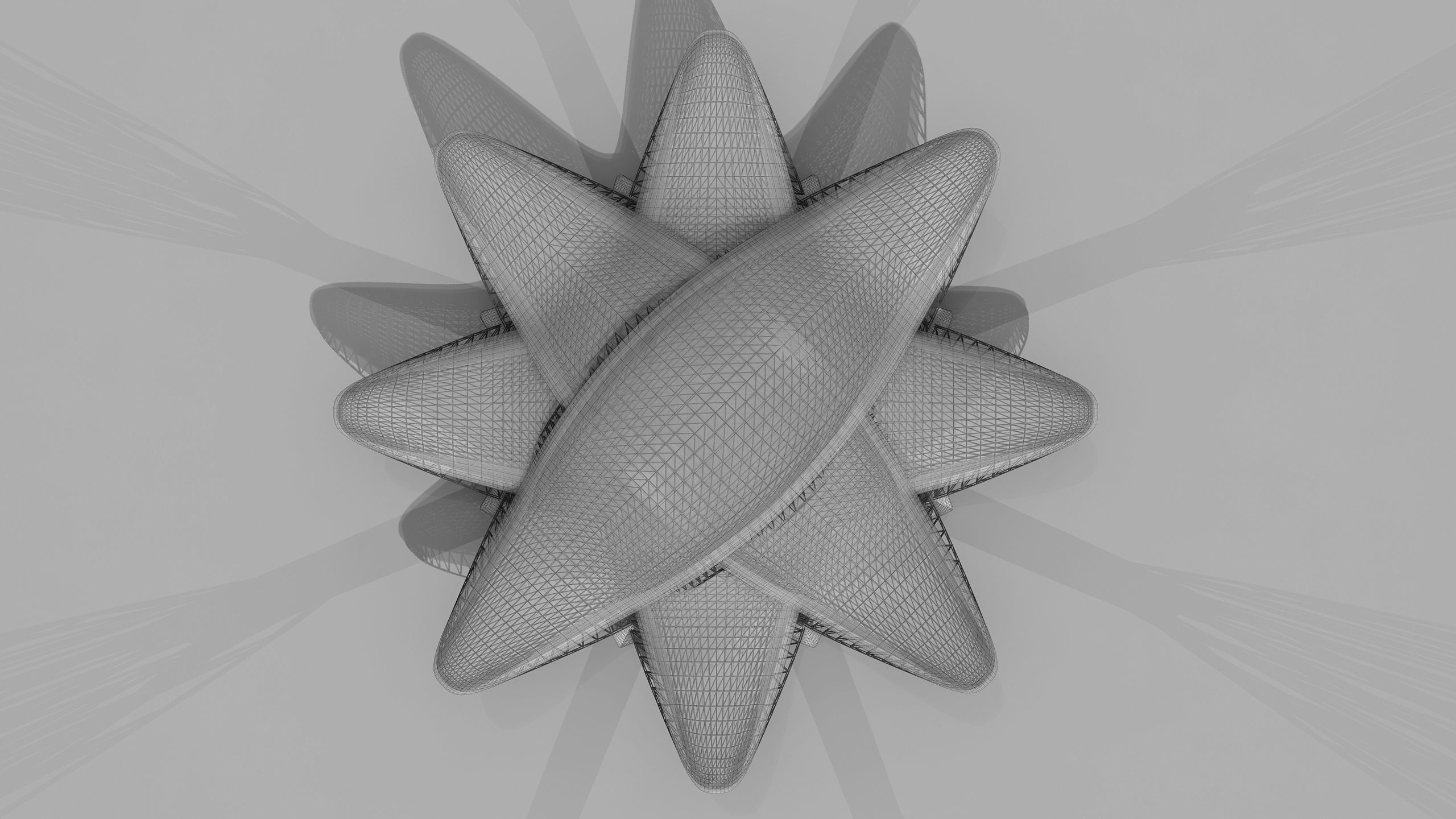 0163 - Parametric Shade Structure 3D model_9