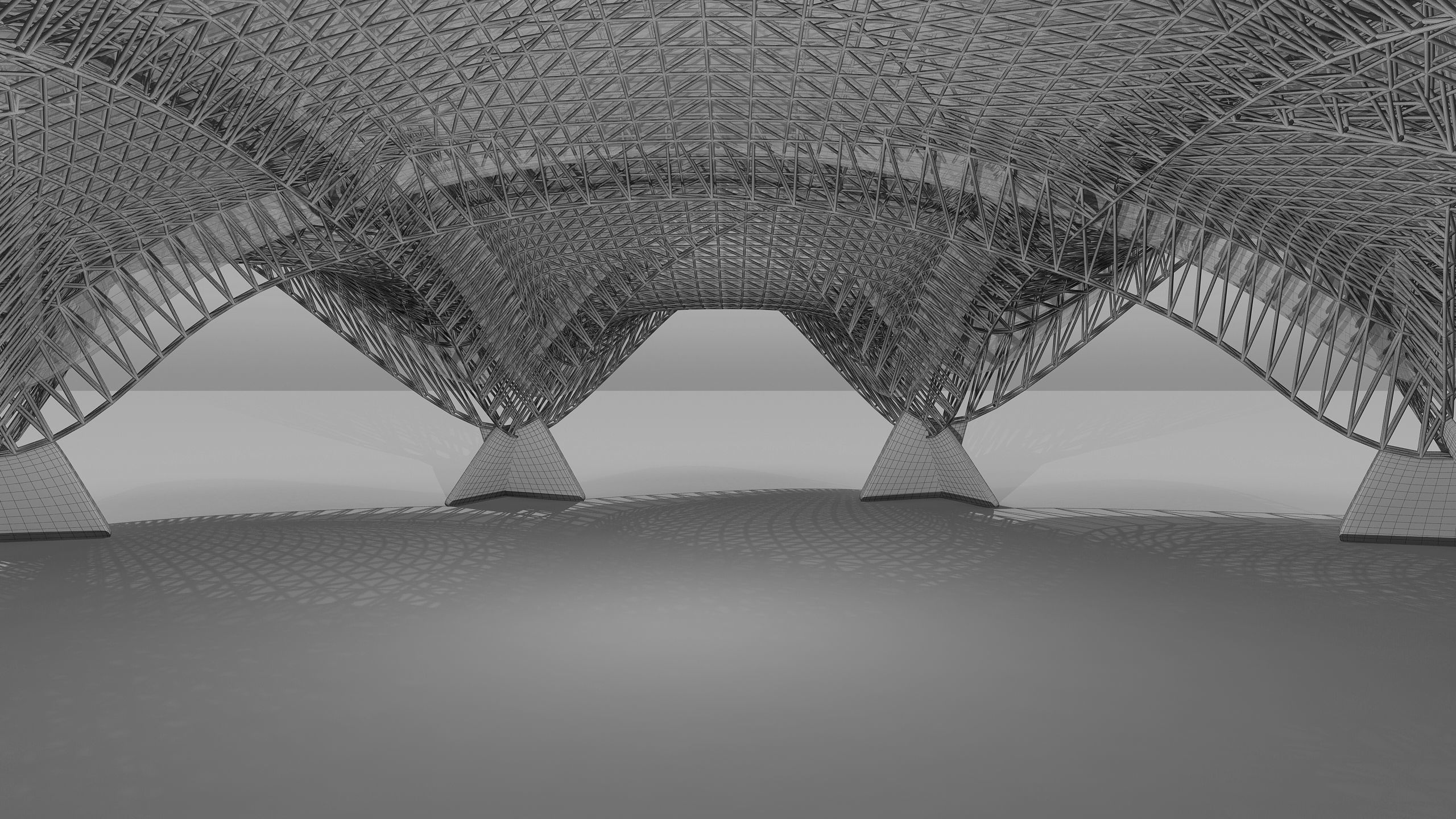 0163 - Parametric Shade Structure 3D model_12