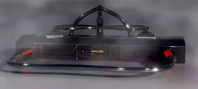 Sci-Fi Radioactive Tube 3D model