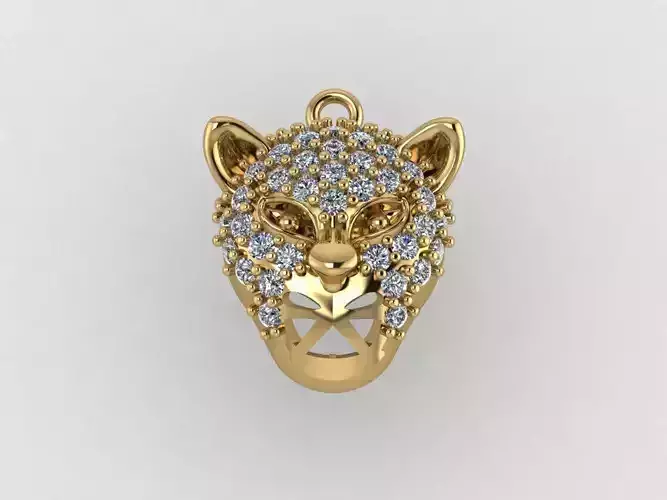 deer lion tiger fox animal 3dm printable ready gems