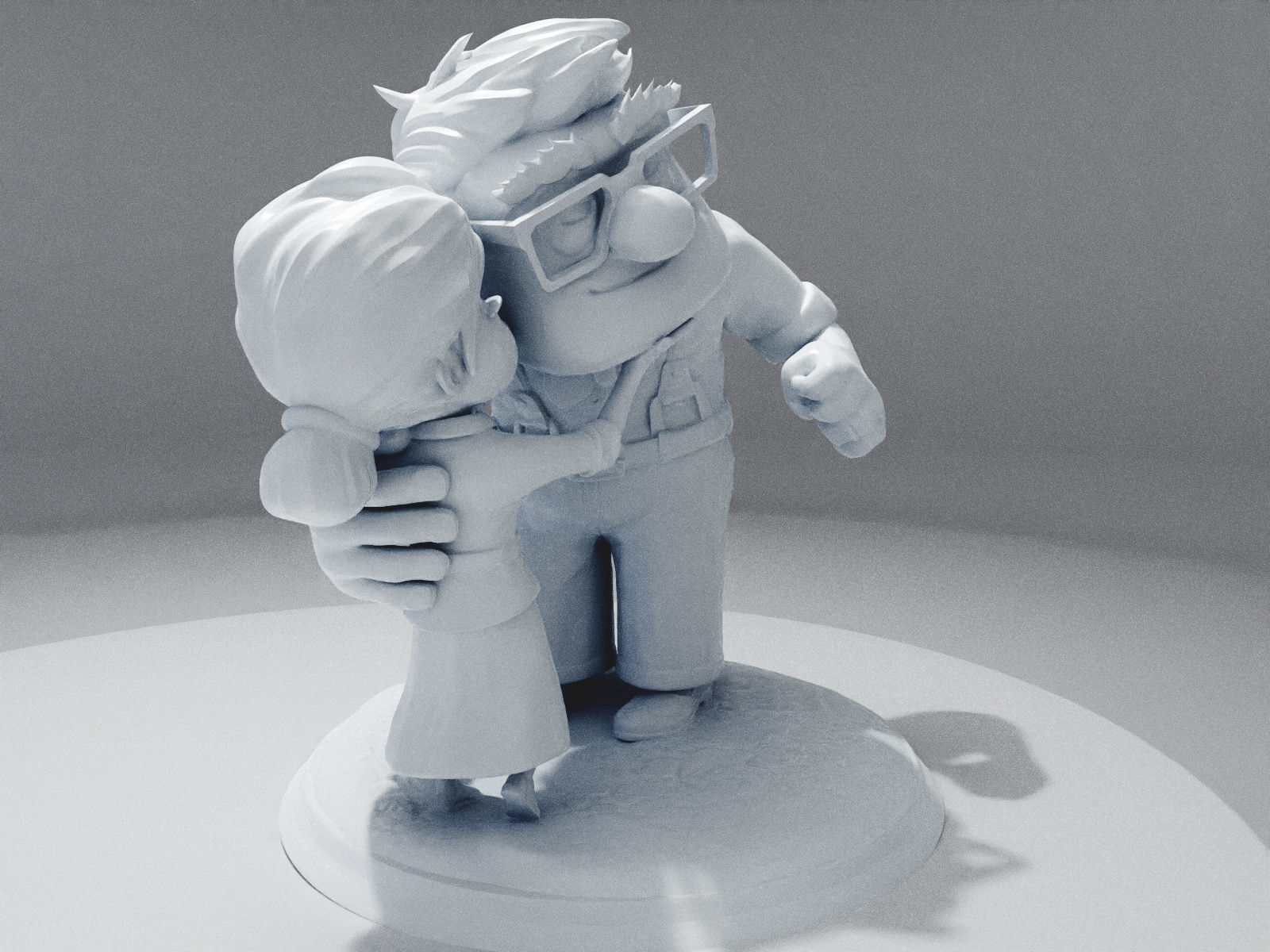 Carl and Ellie 3D print model 3D print model_16