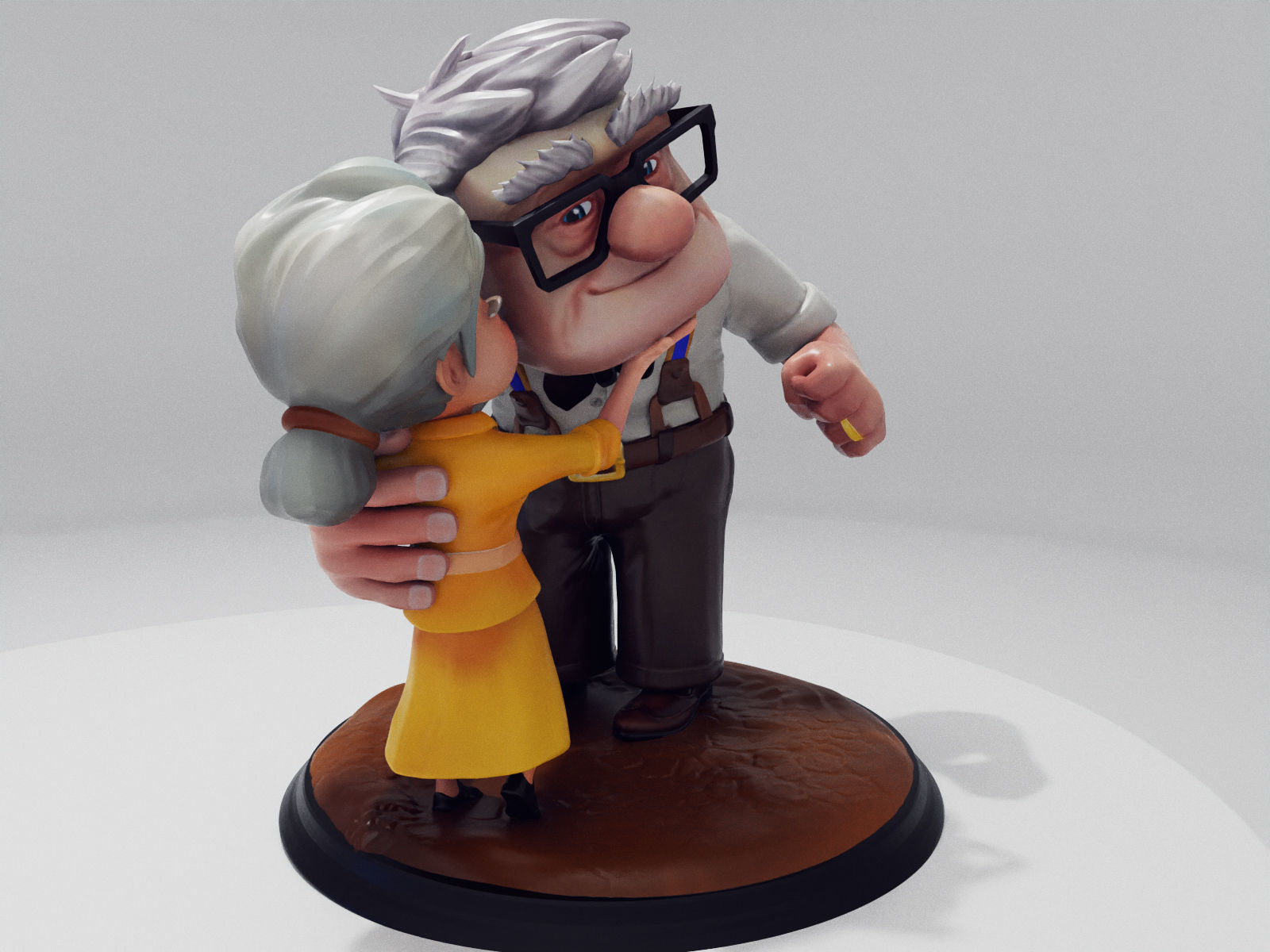 Carl and Ellie 3D print model 3D print model_9