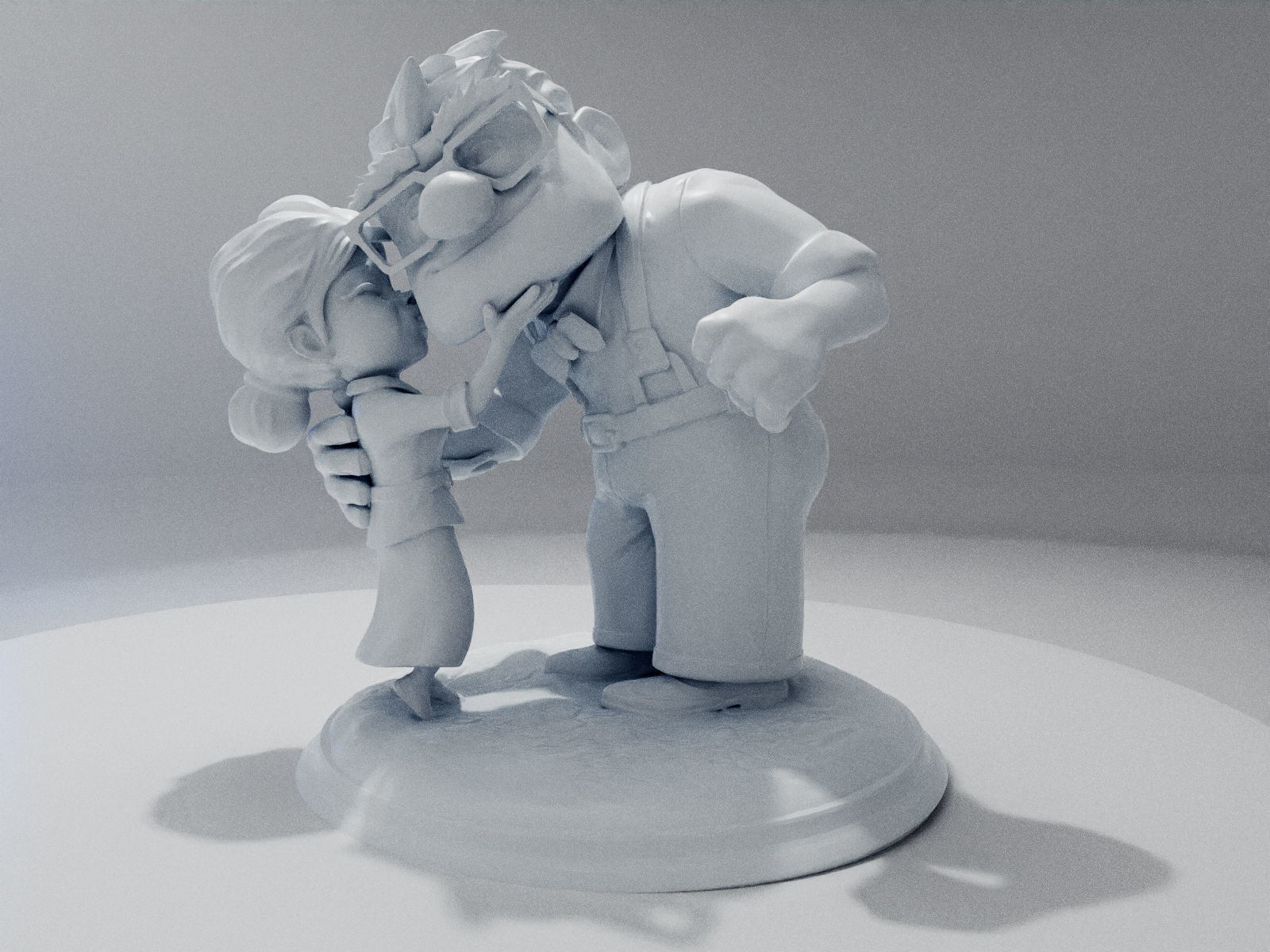 Carl and Ellie 3D print model 3D print model_10
