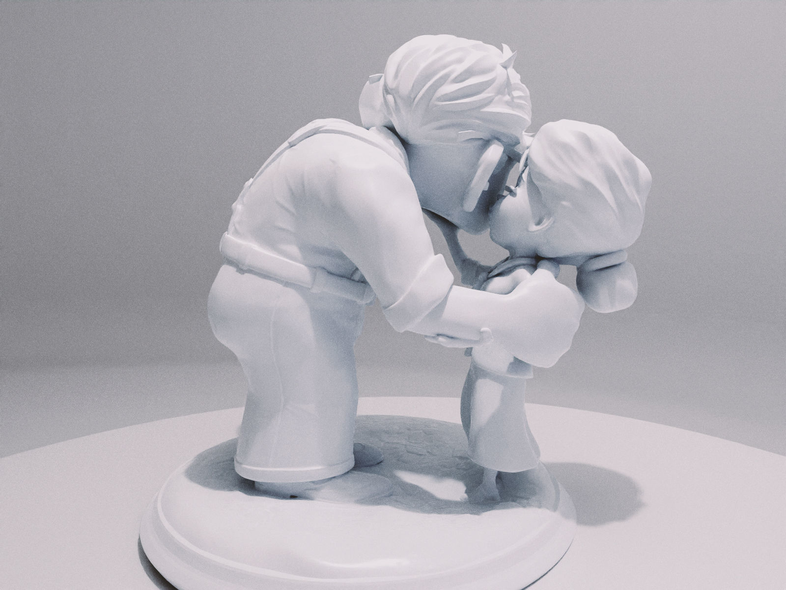Carl and Ellie 3D print model 3D print model_6