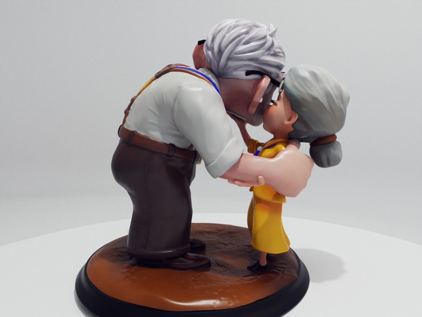 Carl and Ellie 3D print model 3D print model_13