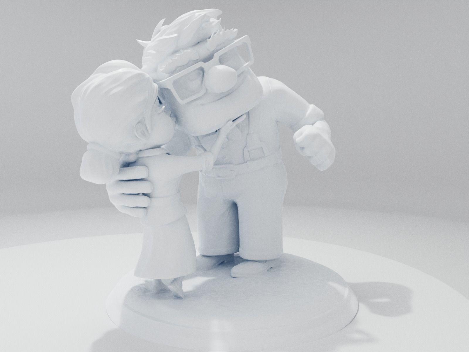 Carl and Ellie 3D print model 3D print model_17