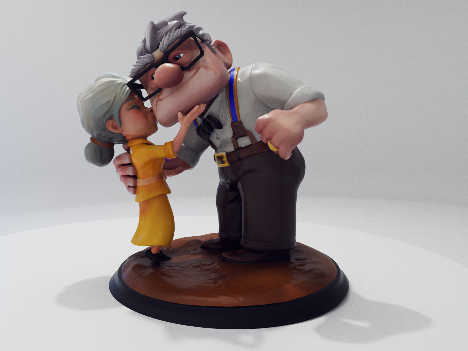 Carl and Ellie 3D print model 3D print model_2