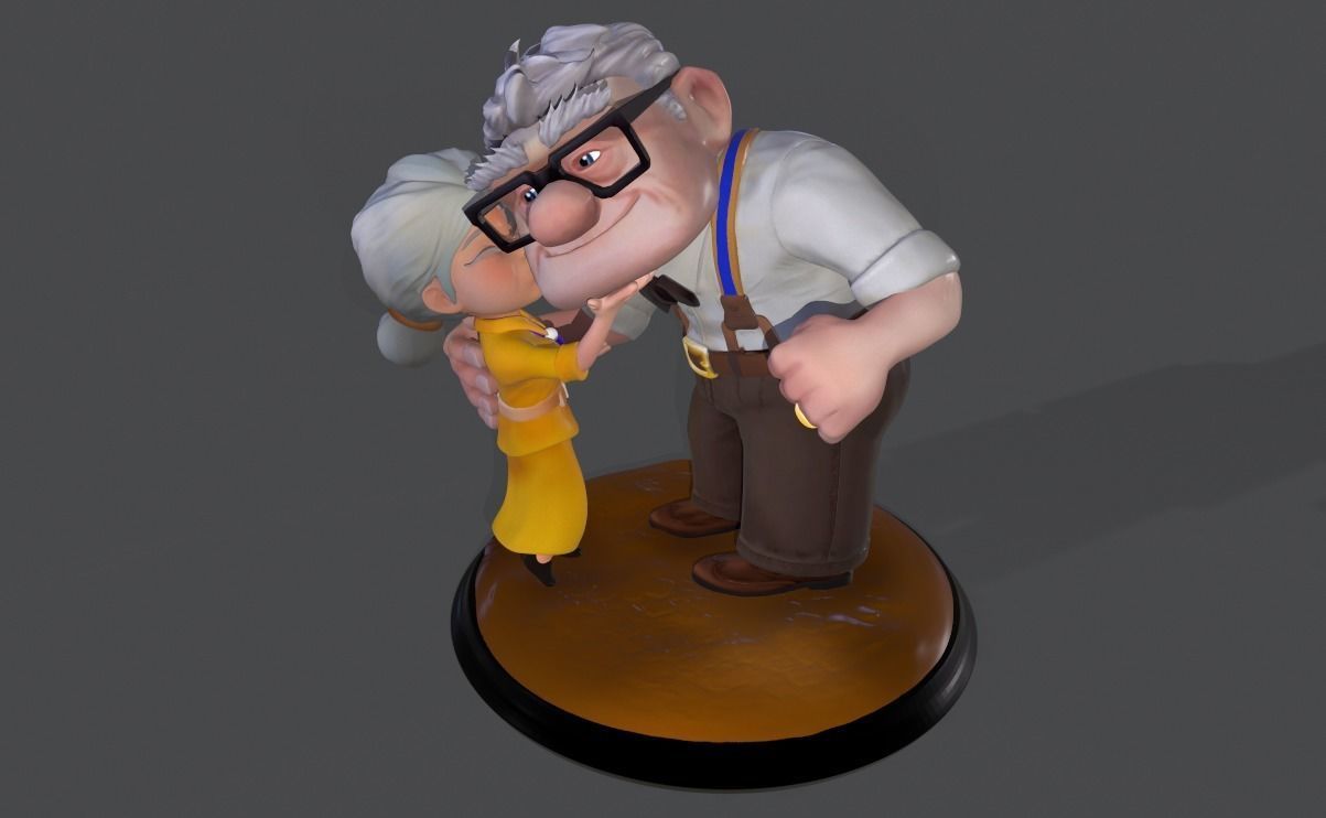 Carl and Ellie 3D print model 3D print model_18