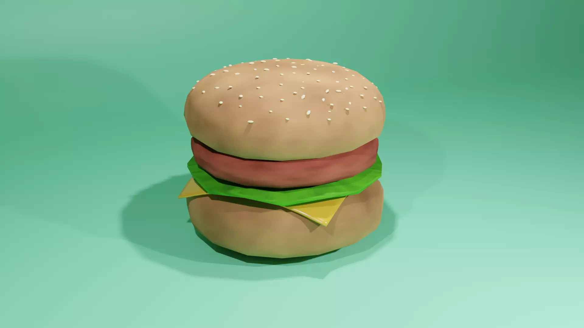 HAMBURGER  3D model_0