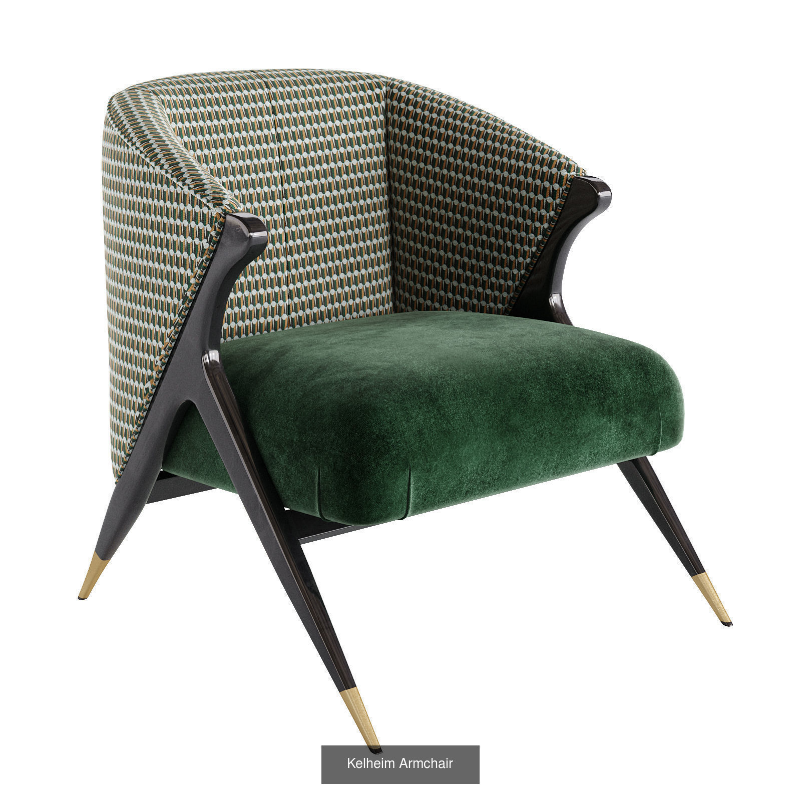 Armchair lounge set by Vical Home 3D Model Collection_1