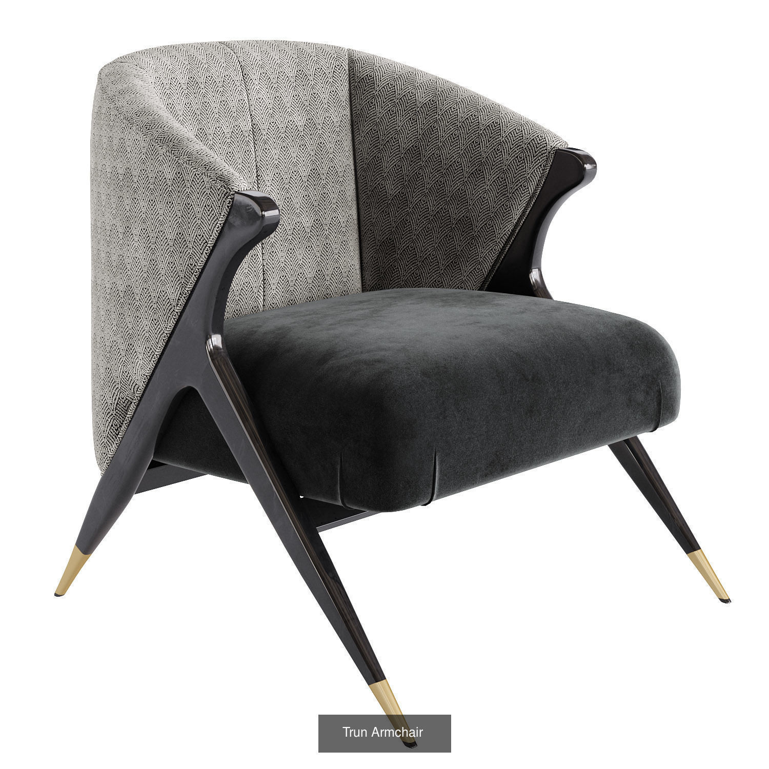 Armchair lounge set by Vical Home 3D Model Collection_2