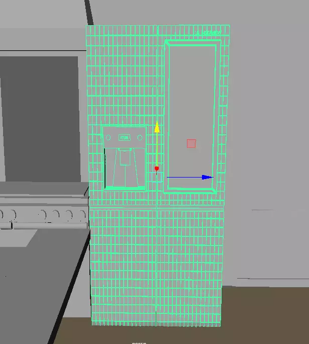 fridge Free 3D model