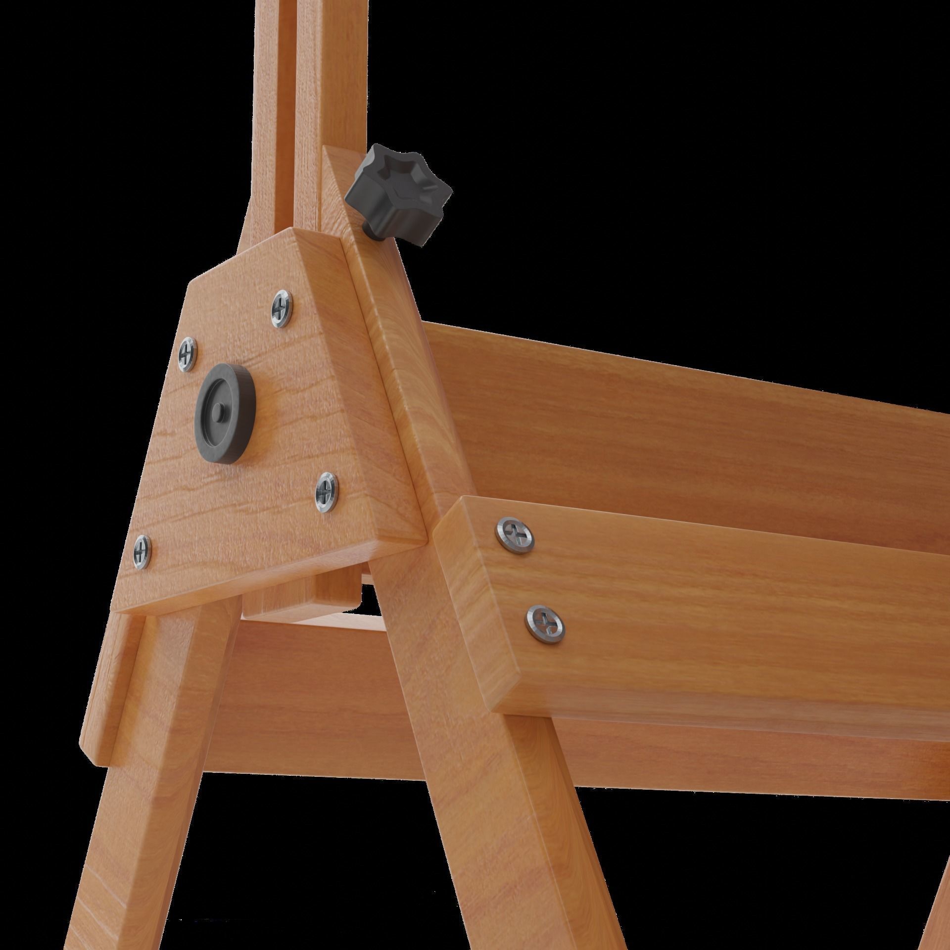 Drafting Table Low poly 3D model Low-poly 3D model_57