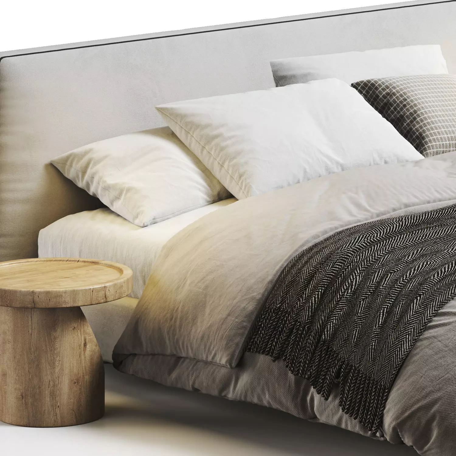 Richard Bed 3D model_0