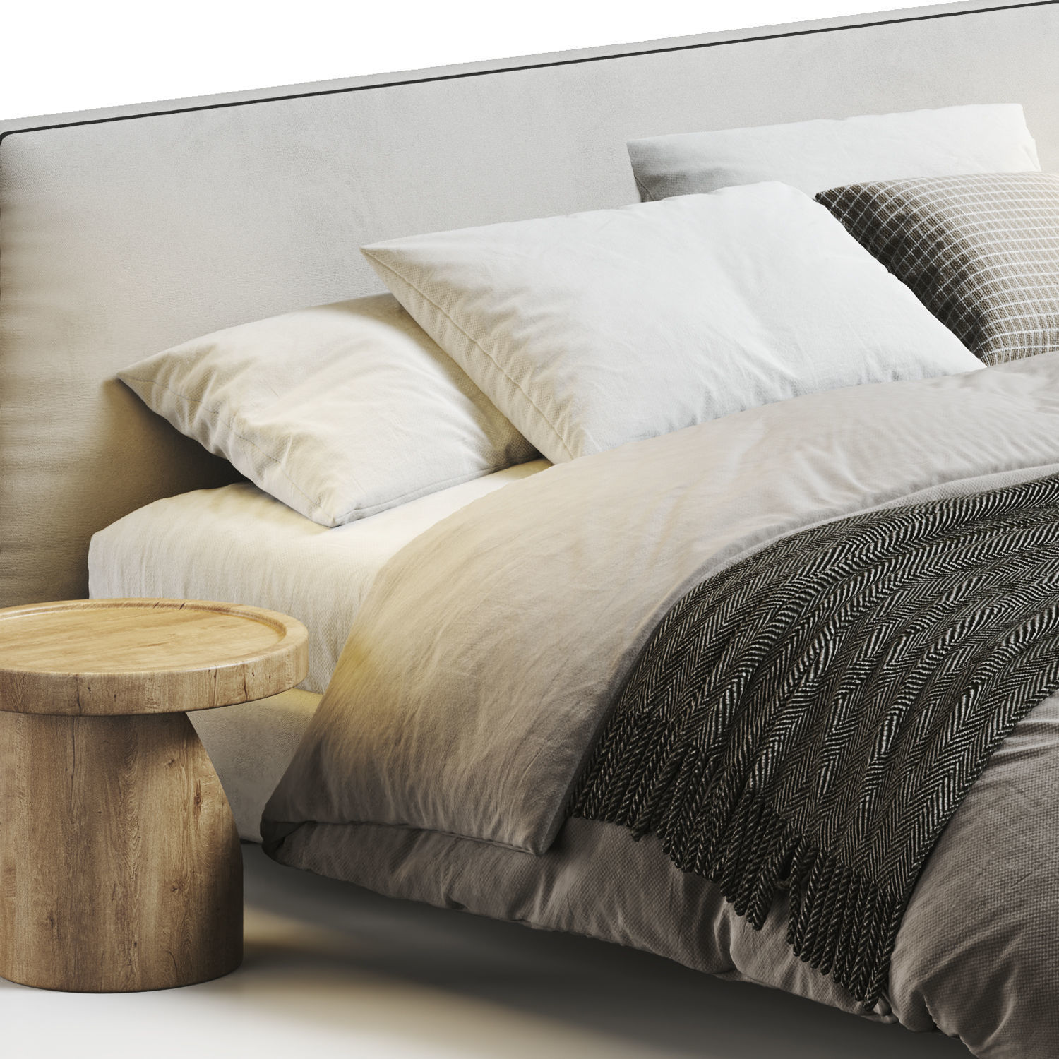 Richard Bed 3D model_6