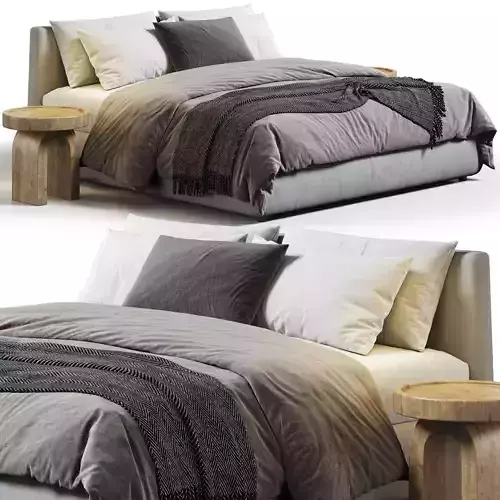 Merkurio Bed 3D model