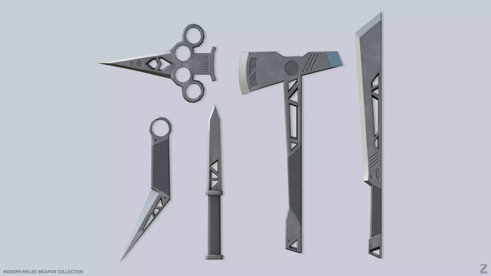Modern melee weapon collection _0