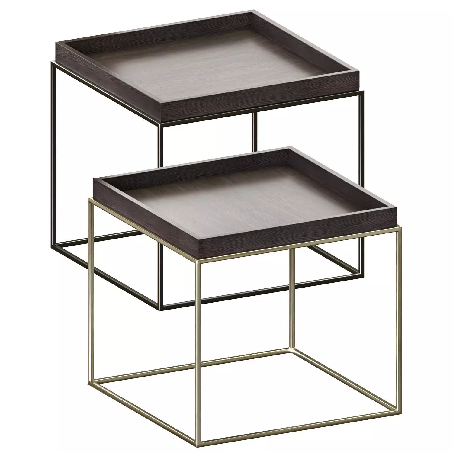 Laskasas Aura Side Table 3D model_0