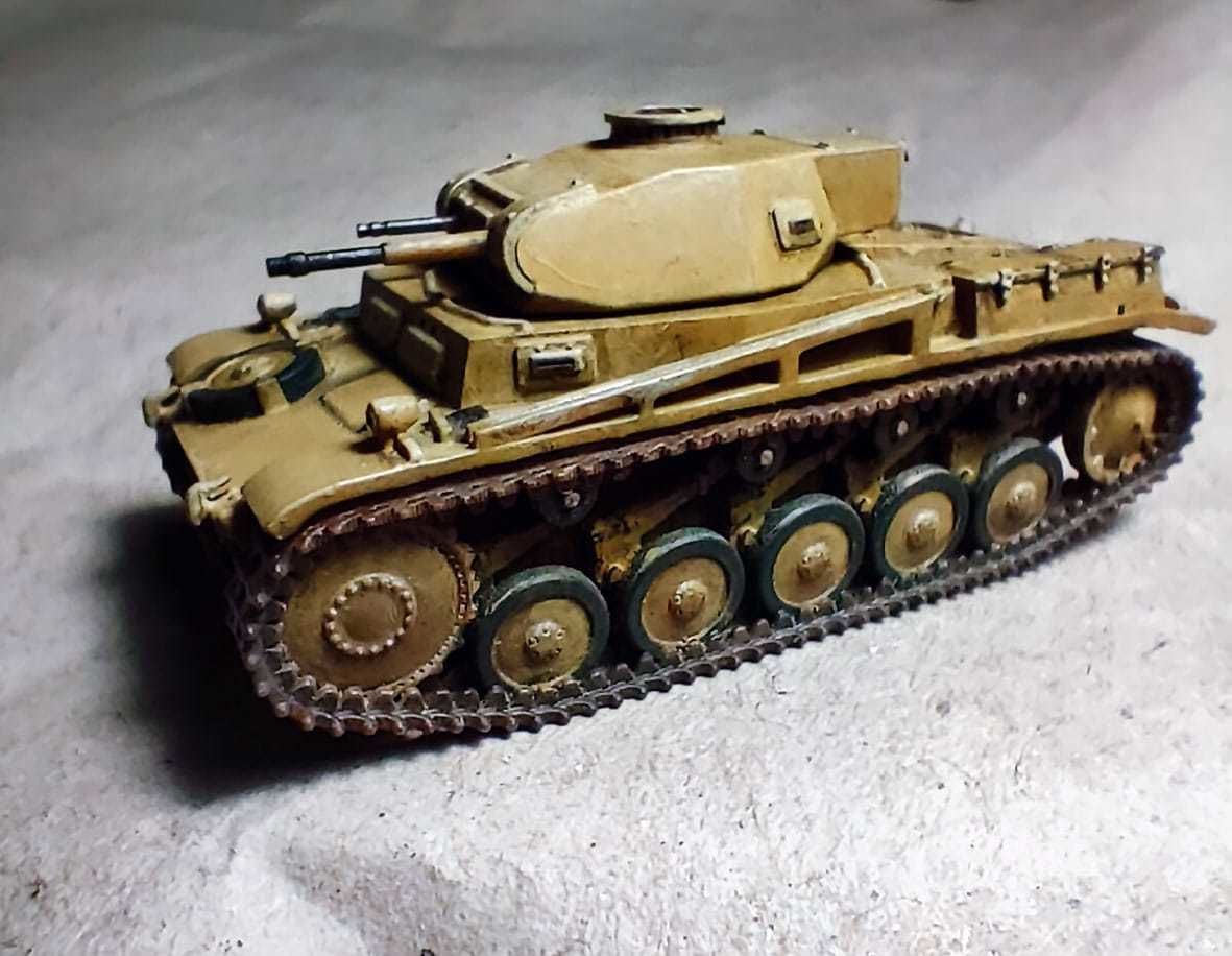 Panzerkampfwagen II Ausf F - Scale 1-100 3D print model_11