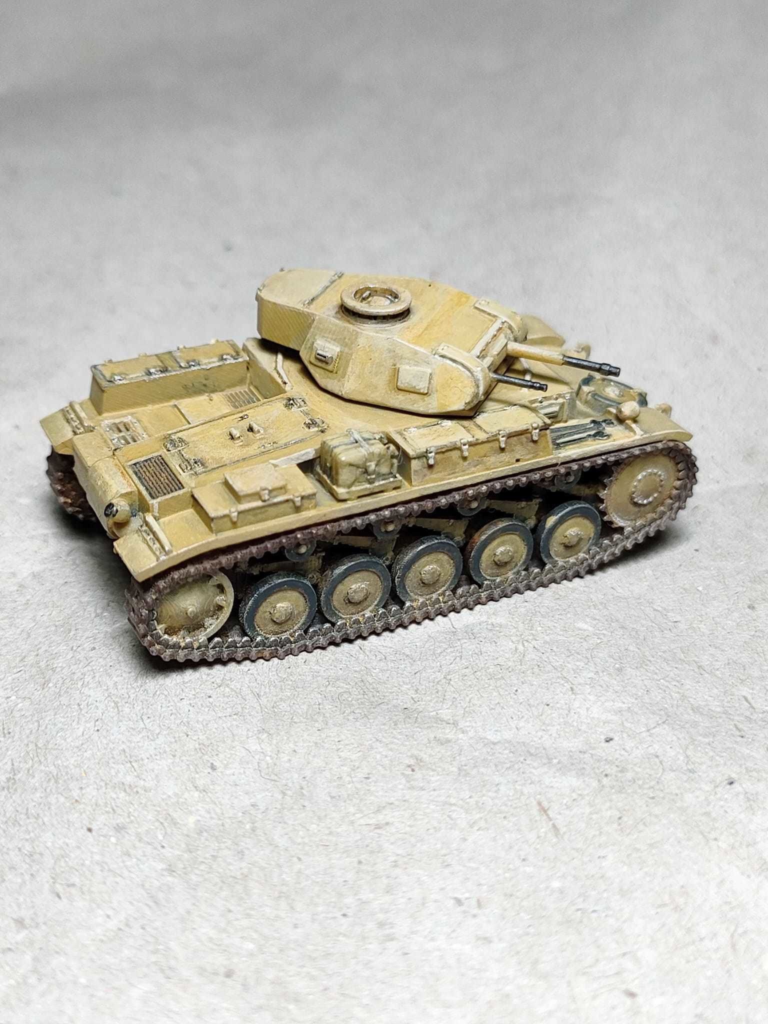 Panzerkampfwagen II Ausf F - Scale 1-100 3D print model_15