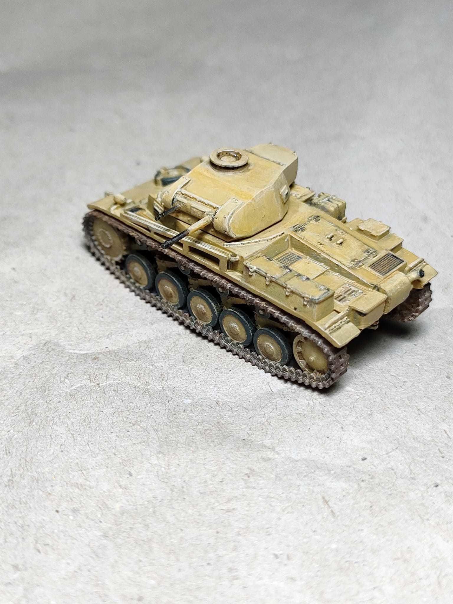 Panzerkampfwagen II Ausf F - Scale 1-100 3D print model_13