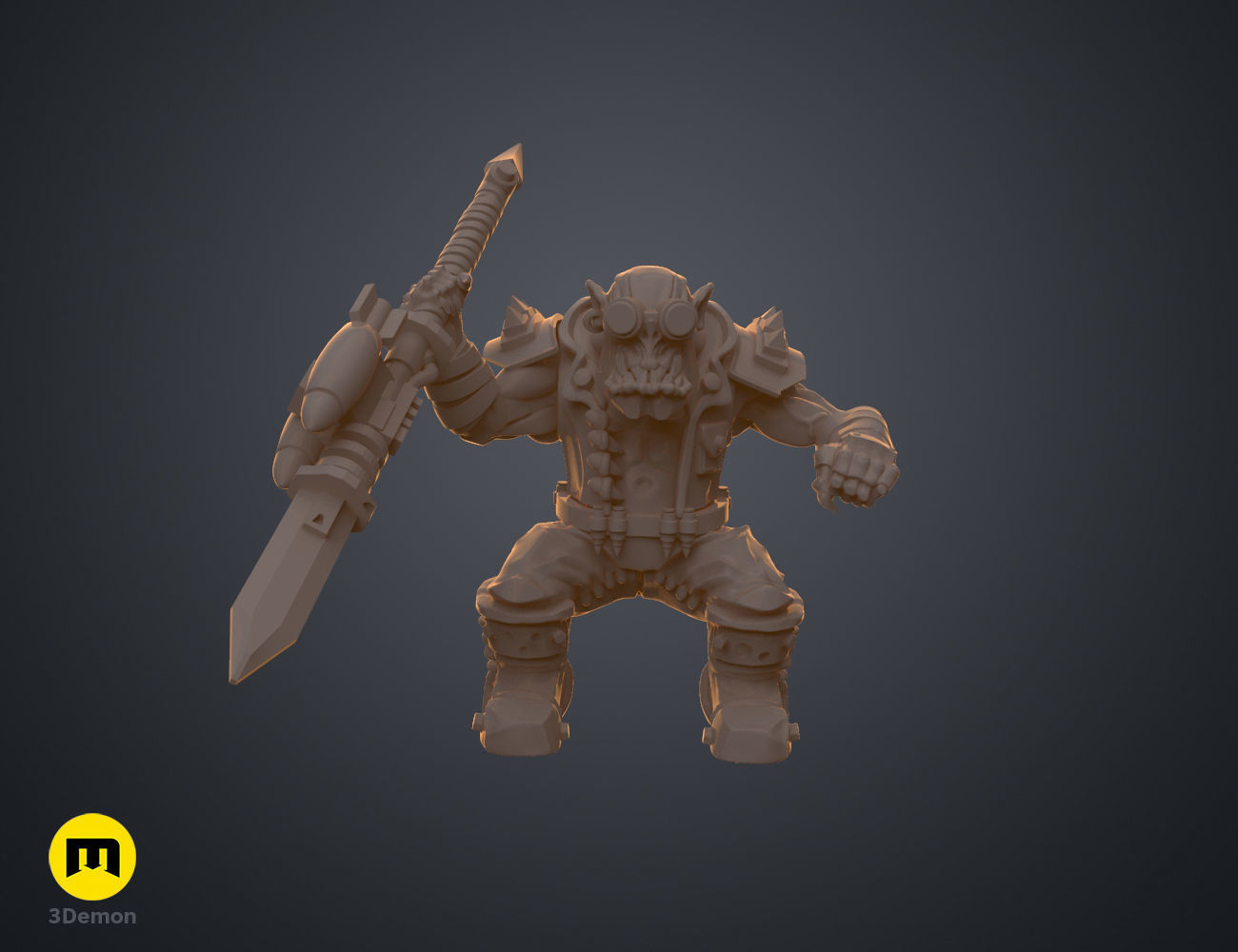 Mecha-Hunt Boyz Warparty 3D print model_29