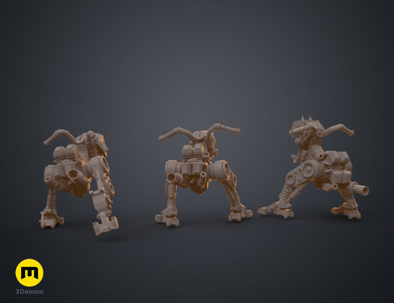 Mecha-Hunt Boyz Warparty 3D print model_22