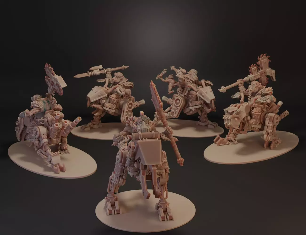 Mecha-Hunt Boyz Warparty 3D print model_0