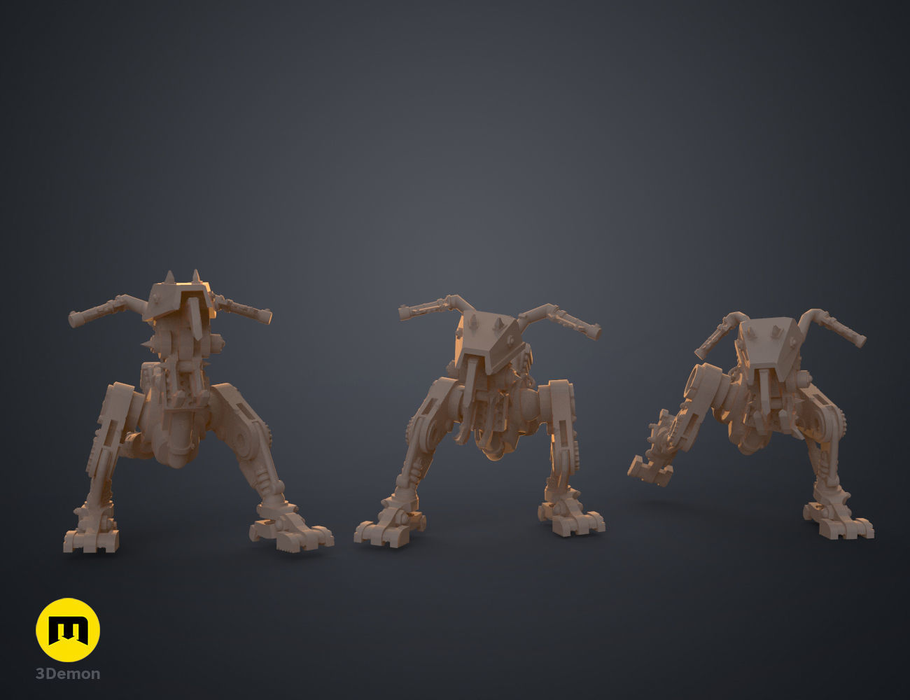 Mecha-Hunt Boyz Warparty 3D print model_23