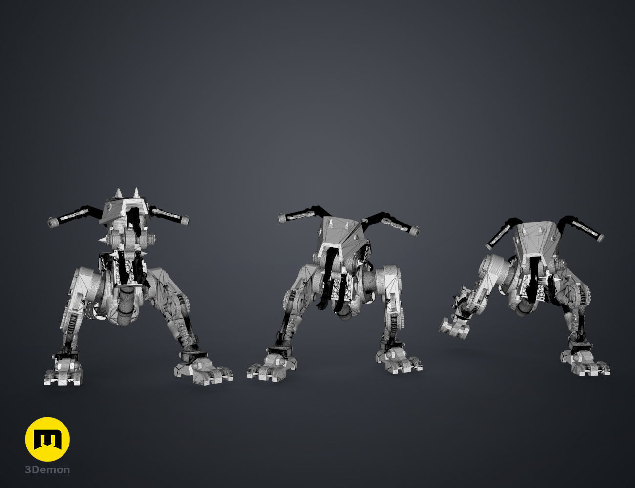 Mecha-Hunt Boyz Warparty 3D print model_24