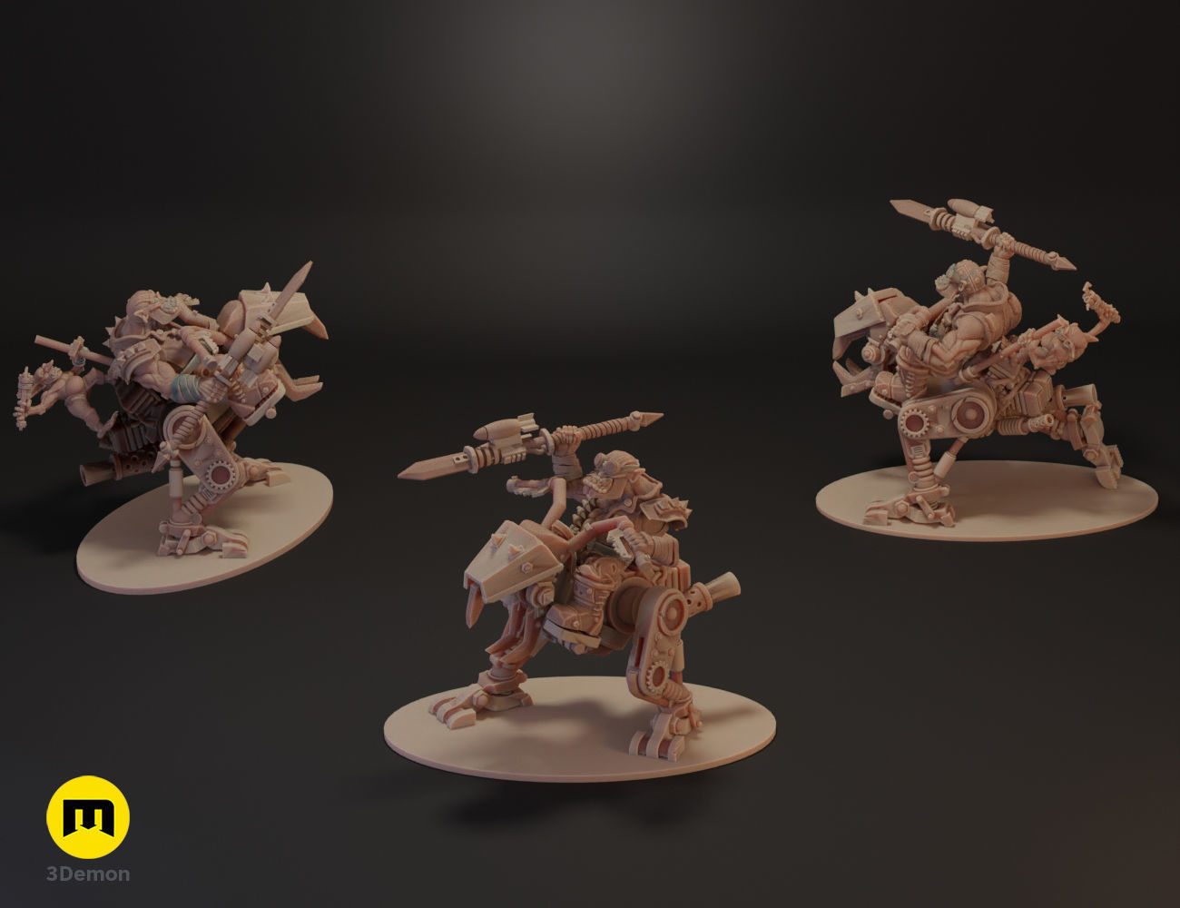Mecha-Hunt Boyz Warparty 3D print model_3