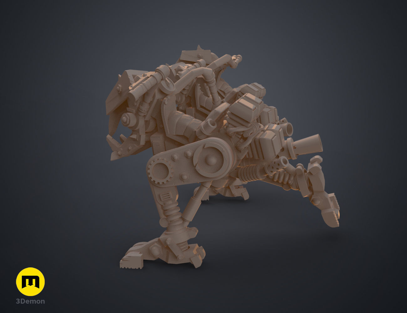 Mecha-Hunt Boyz Warparty 3D print model_28