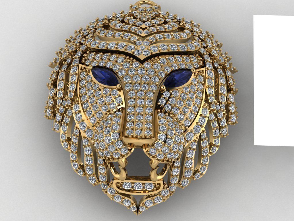 Sale A COLLECTION OF FACES AND ANIMALS 185 3D PRINT PENDANT 3DM  3D print model_90