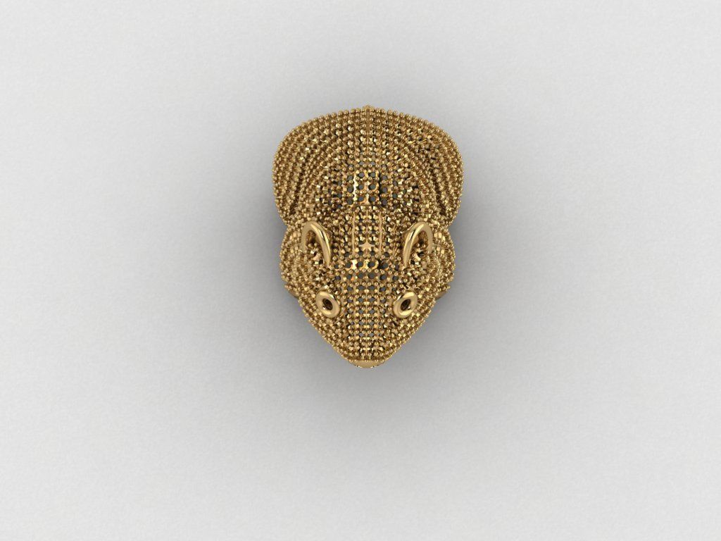 Sale A COLLECTION OF FACES AND ANIMALS 185 3D PRINT PENDANT 3DM  3D print model_37