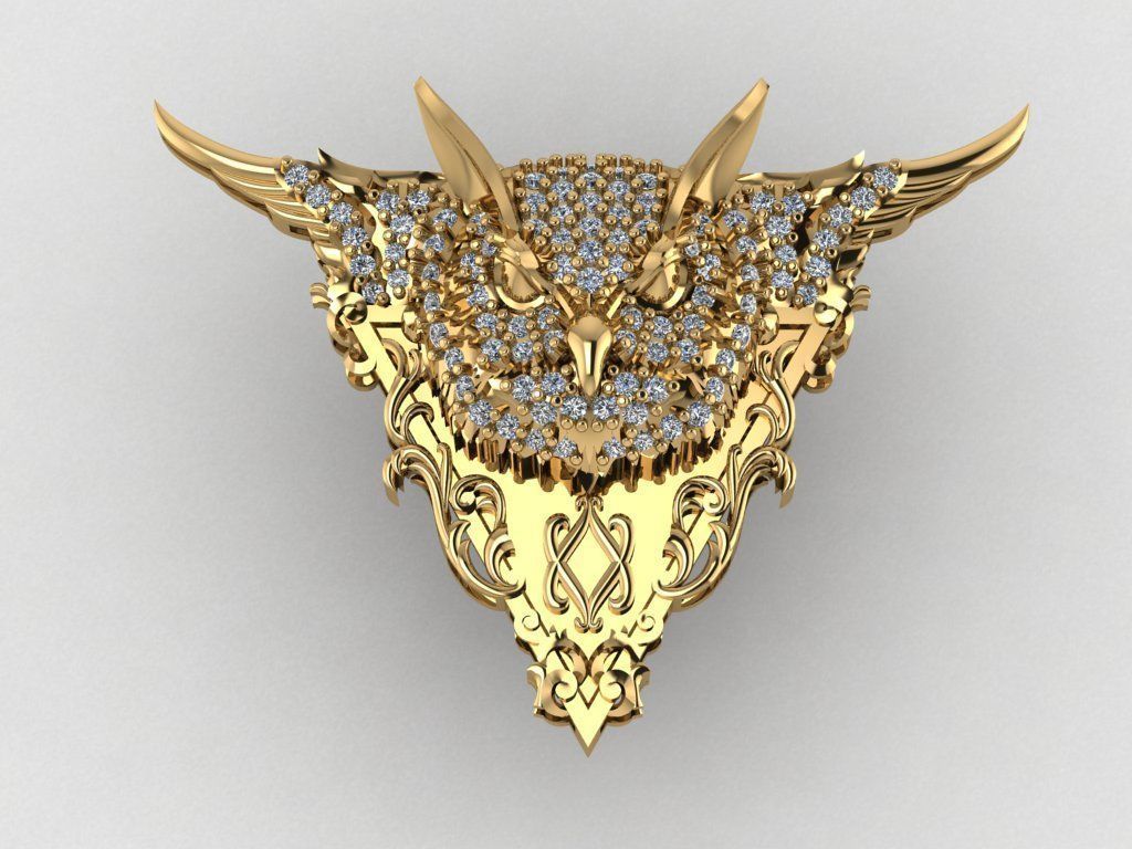 Sale A COLLECTION OF FACES AND ANIMALS 185 3D PRINT PENDANT 3DM  3D print model_65