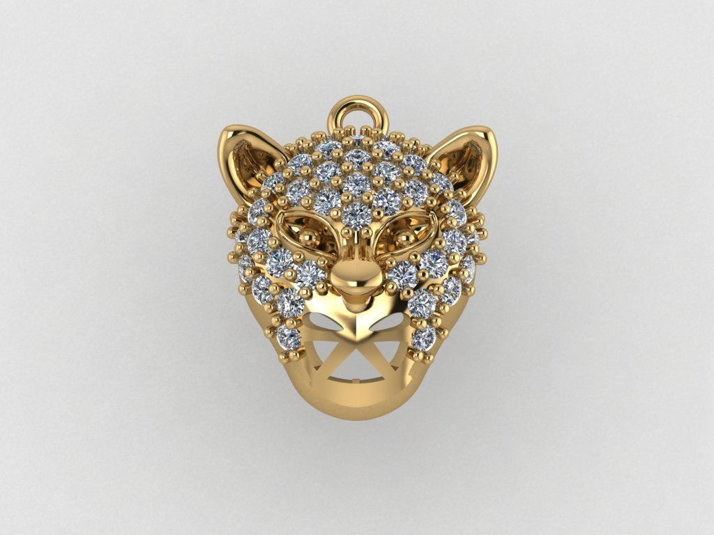 Sale A COLLECTION OF FACES AND ANIMALS 185 3D PRINT PENDANT 3DM  3D print model_42