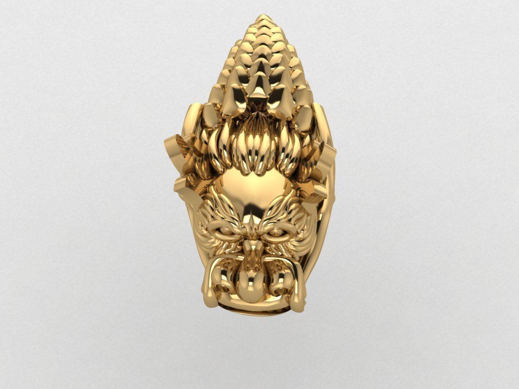 Sale A COLLECTION OF FACES AND ANIMALS 185 3D PRINT PENDANT 3DM  3D print model_112