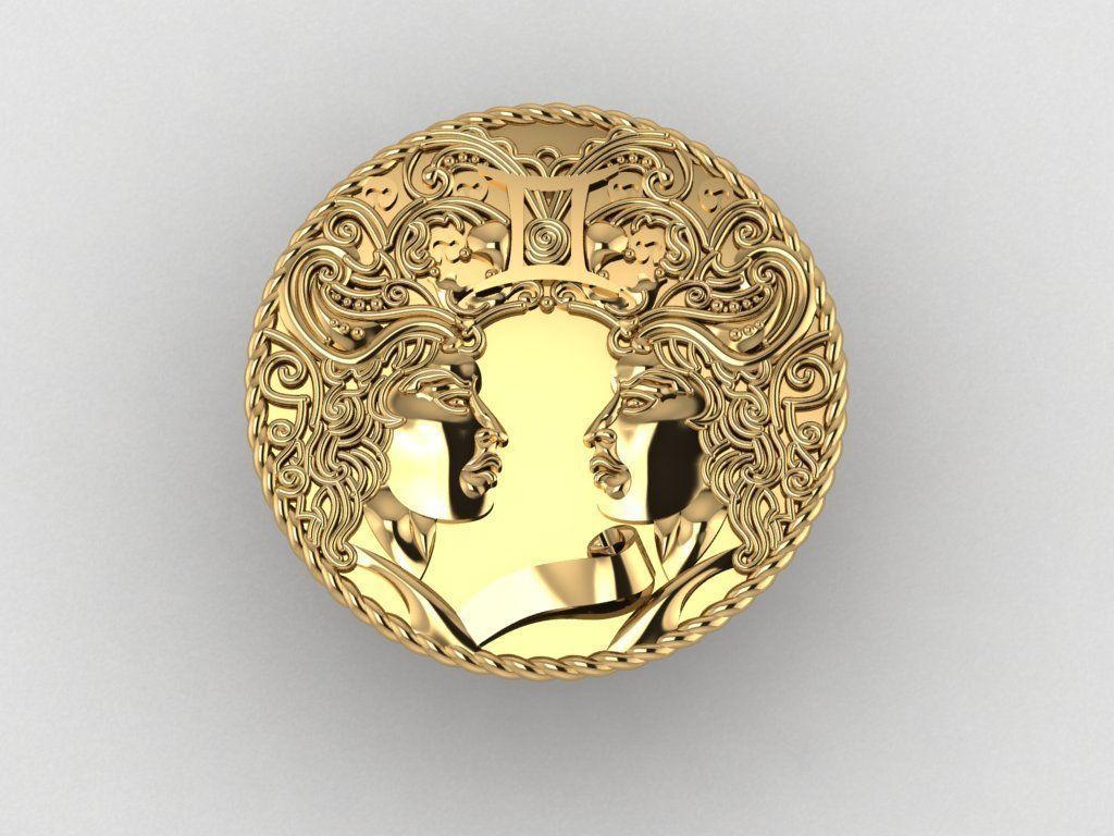 Sale A COLLECTION OF FACES AND ANIMALS 185 3D PRINT PENDANT 3DM  3D print model_40