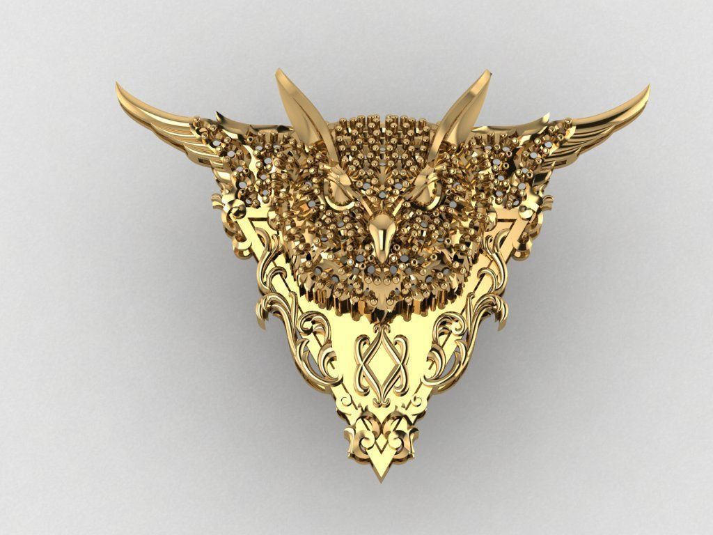 Sale A COLLECTION OF FACES AND ANIMALS 185 3D PRINT PENDANT 3DM  3D print model_36