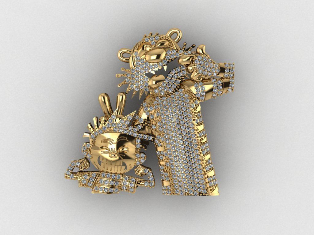 Sale A COLLECTION OF FACES AND ANIMALS 185 3D PRINT PENDANT 3DM  3D print model_118