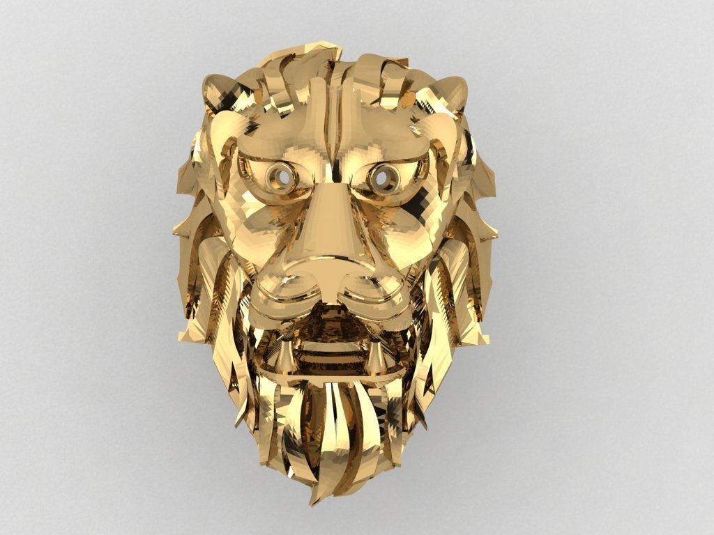 Sale A COLLECTION OF FACES AND ANIMALS 185 3D PRINT PENDANT 3DM  3D print model_80