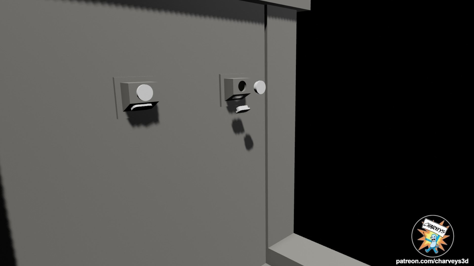 Star Wars Cloud City Landing Platform Diorama for action figures 3D print model_11