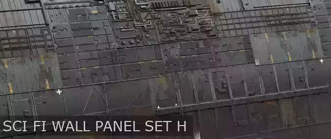 Scifi Wall Panel Texture Set G Texture Texture