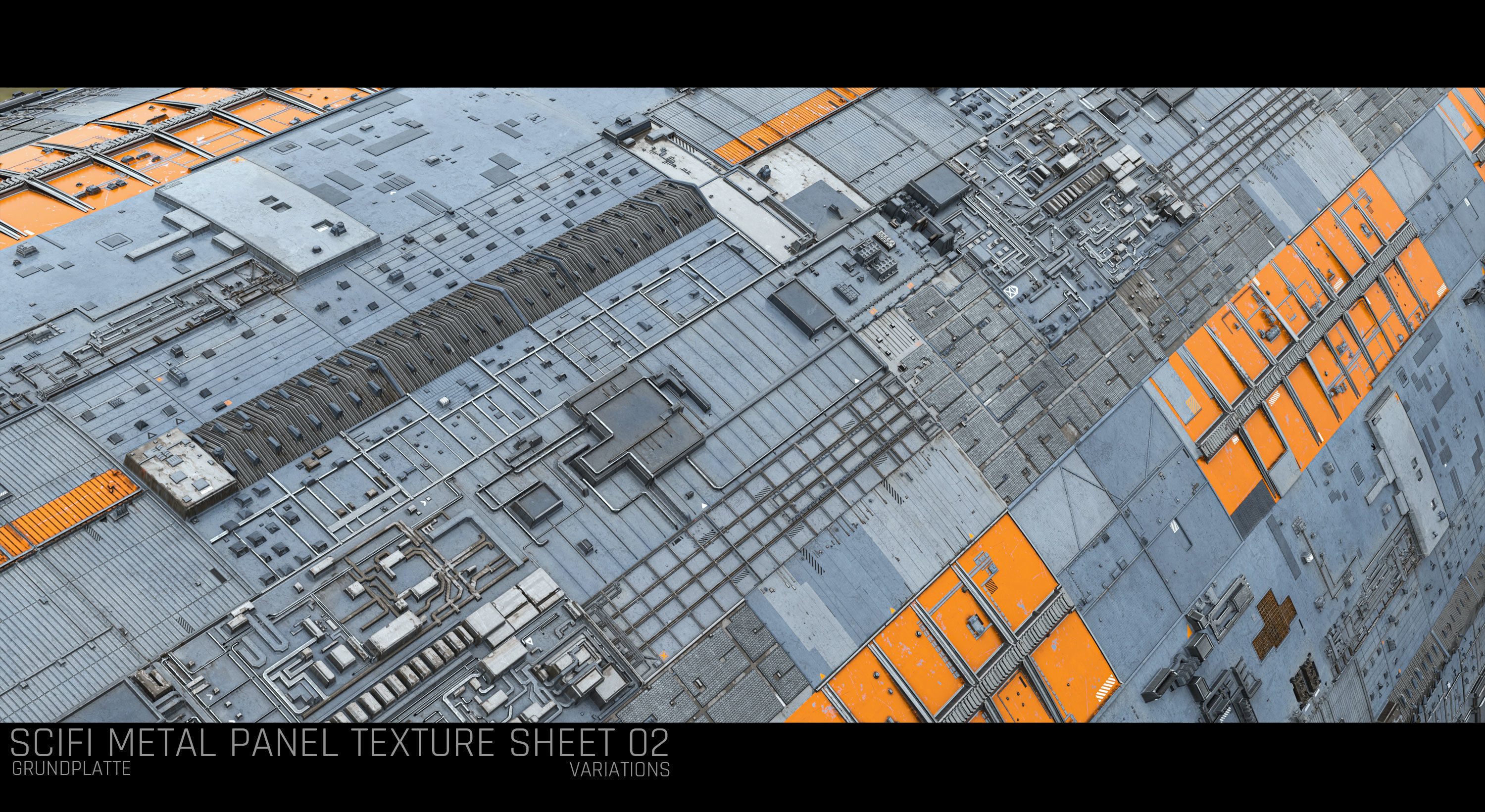 Scifi Wall Panel Texture Set G Texture Texture_7