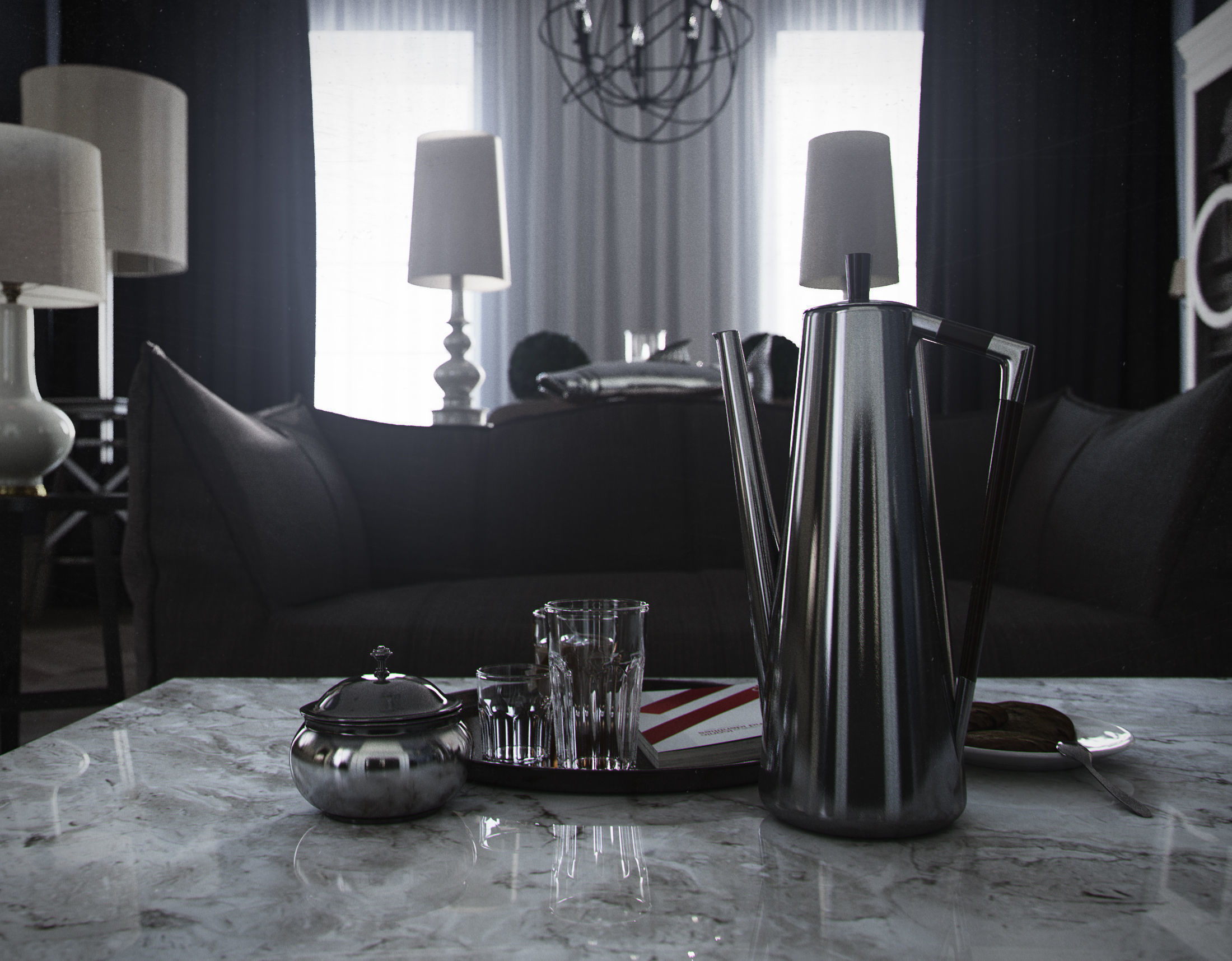 Presets for vray corona 3ds max 3D model_2