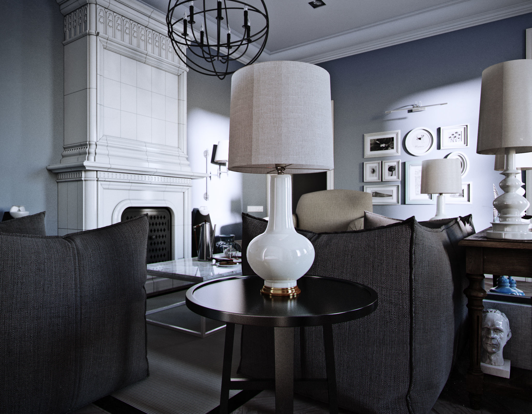 Presets for vray corona 3ds max 3D model_1