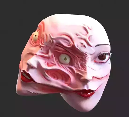 tomie mask  3D print model